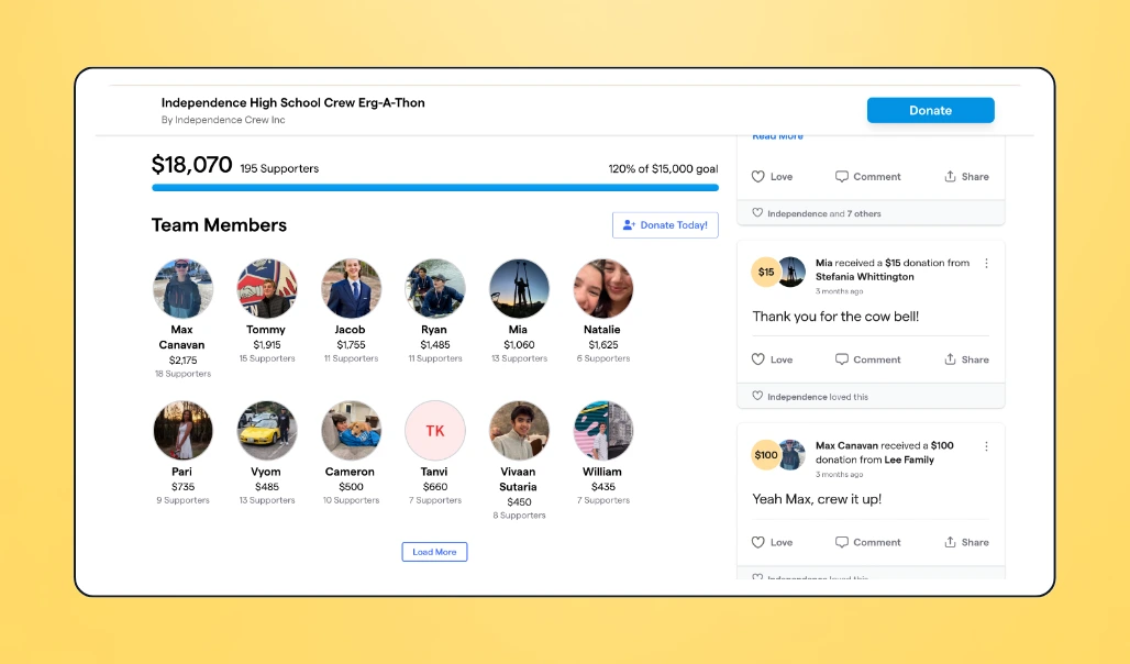Givebutter p2p