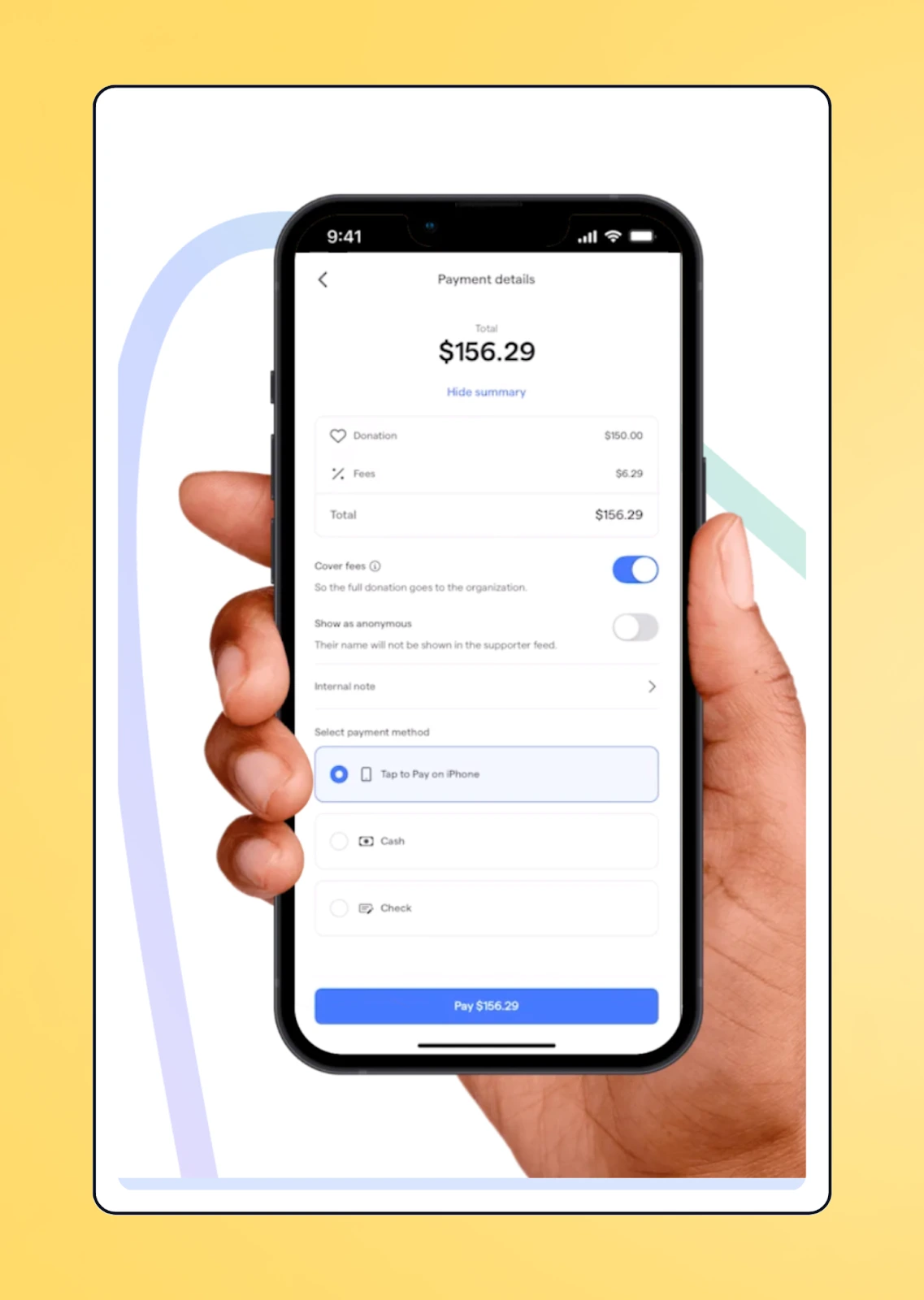 Givebutter mobile app