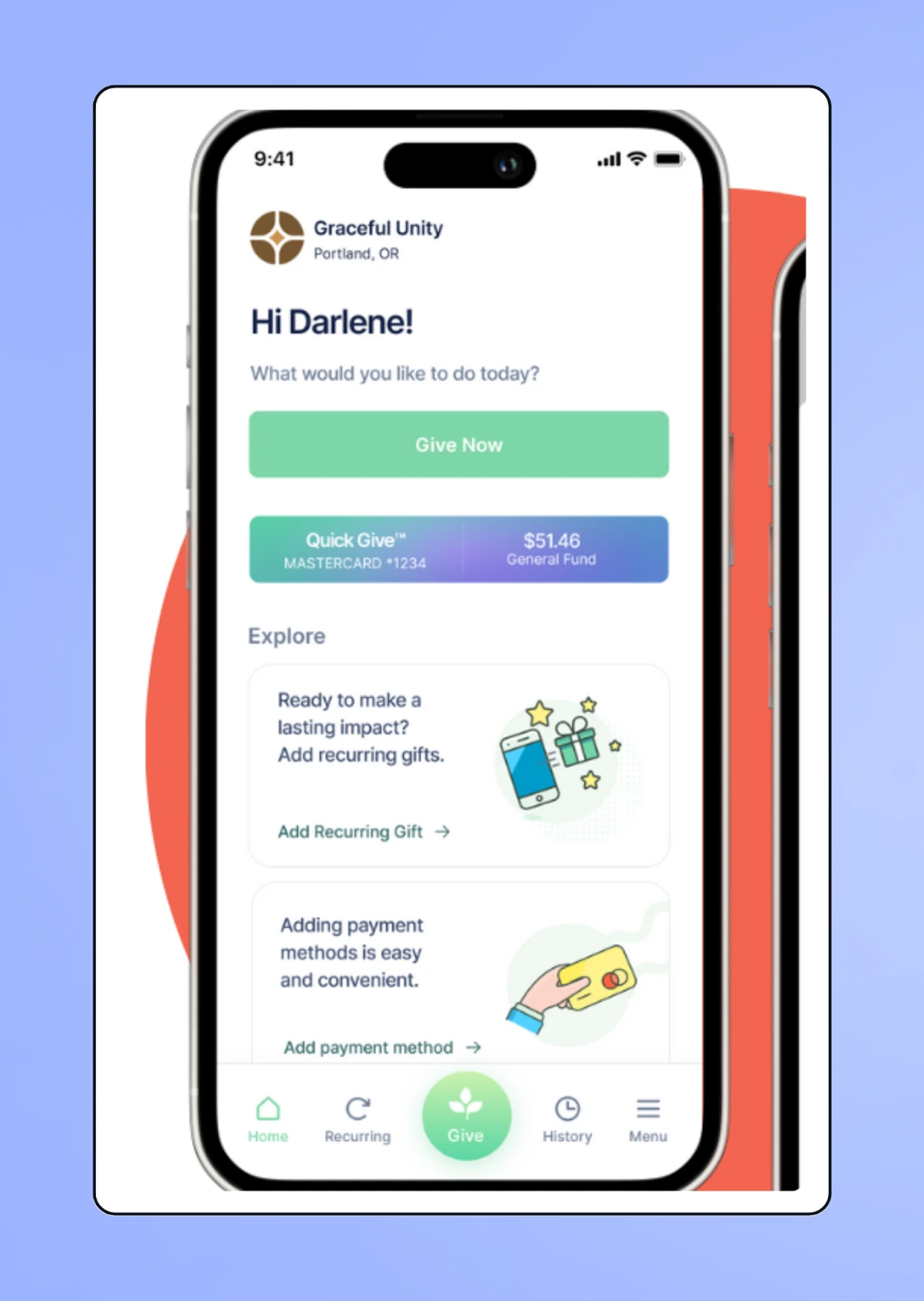 Tithe.ly mobile app