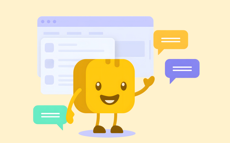 Mr Butter presenting a membership application graphic