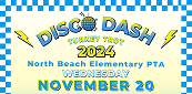 Disco Dash Turkey Trot graphic