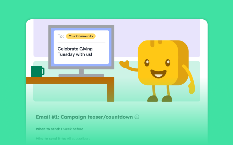 Giving Tuesday Email Templates Graphic