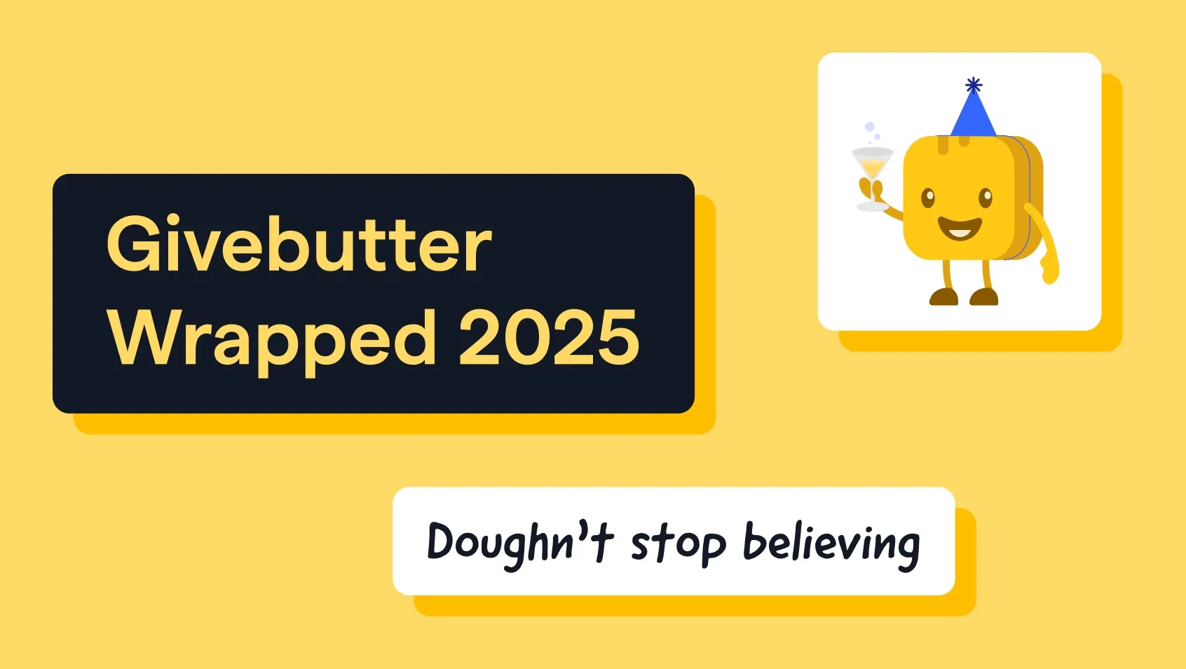 Givebutter Wrapped 2025 Graphic