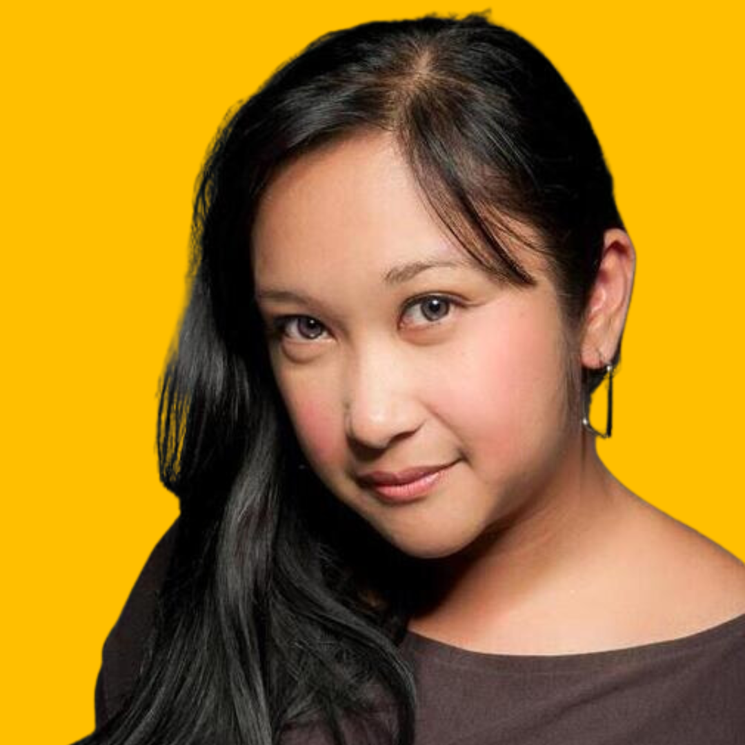 Jem C's headshot against a yellow background