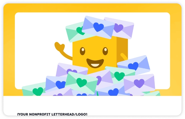 Donor acknowledgment letter template image