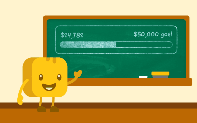 Compare best fundraising platforms for schools graphic