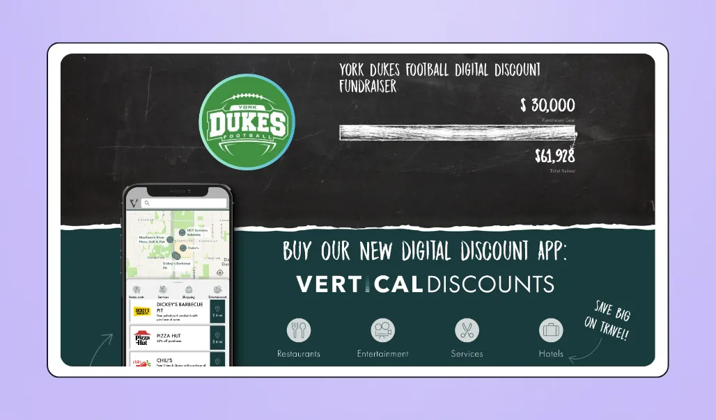 Screenshot of Vertical Raise's interface