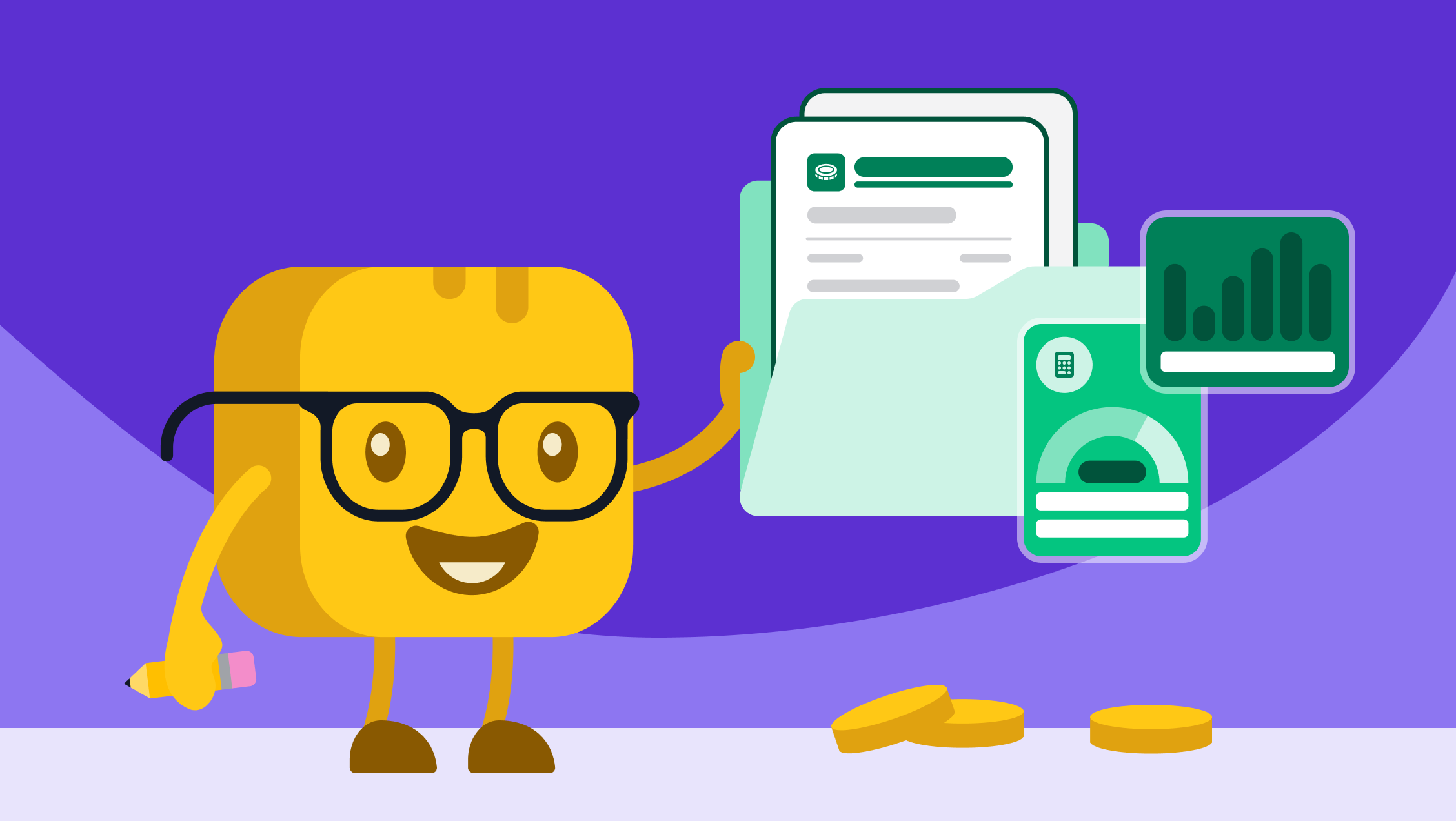 Mr Butter learning about nonprofit bookkeeping