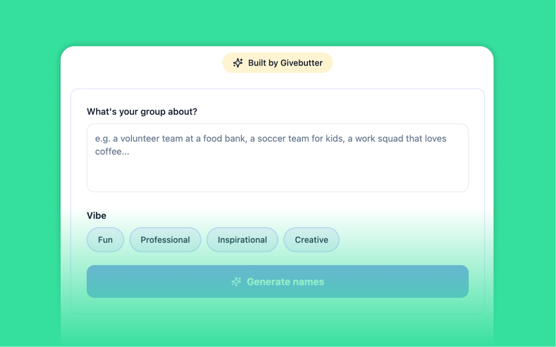 Random team member generator tool