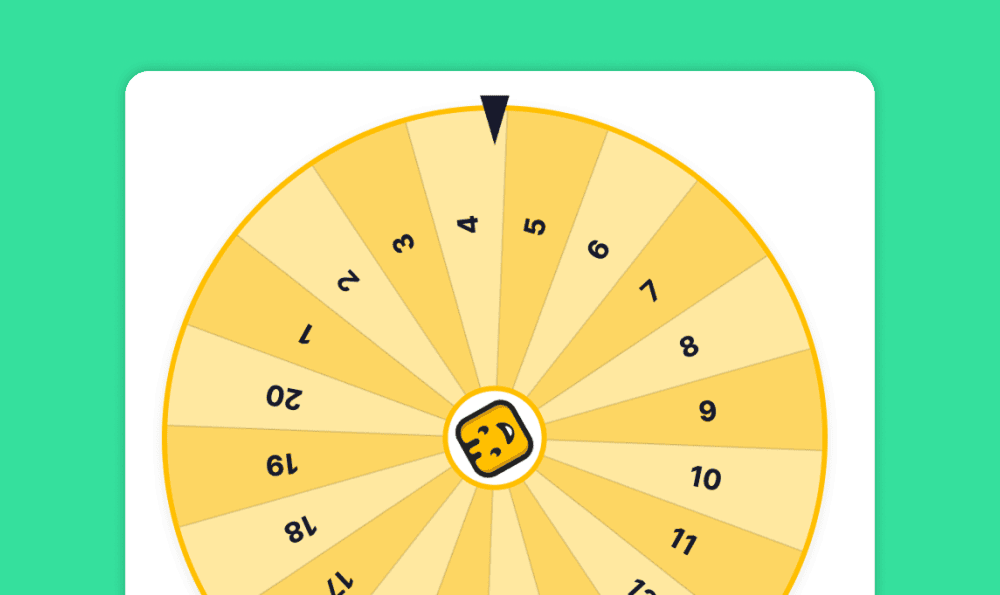 Random number generator tool