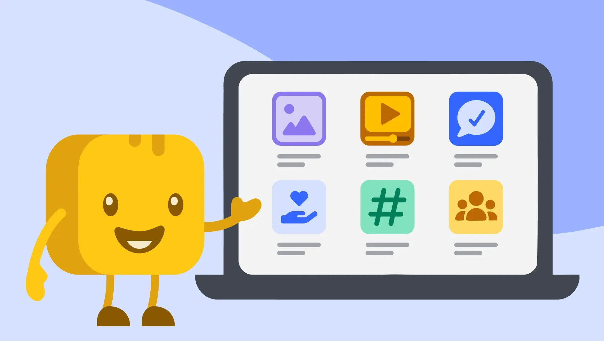 Mr Butter explaining content marketing for nonprofits