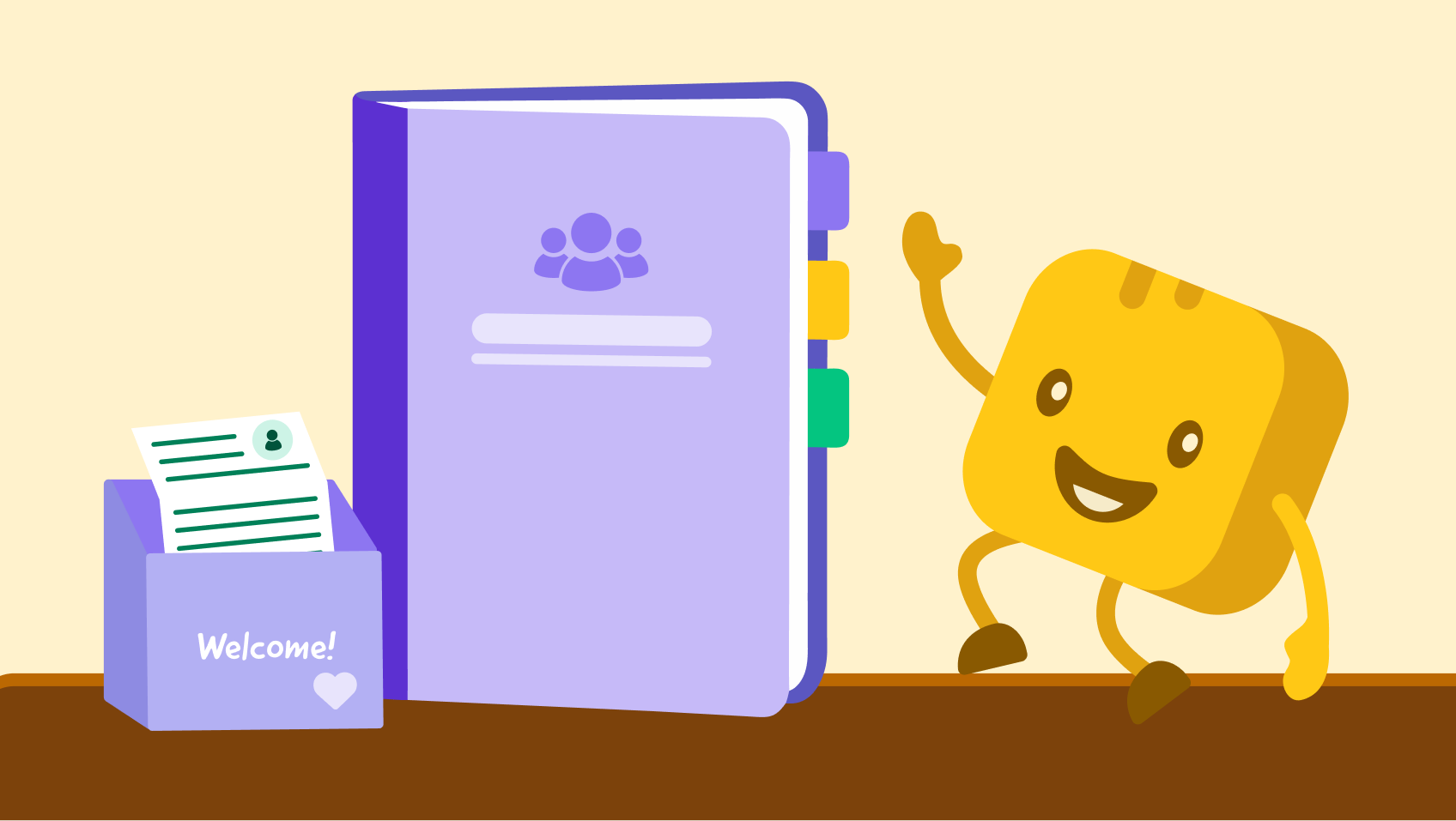 Mr Butter having its board member orientation