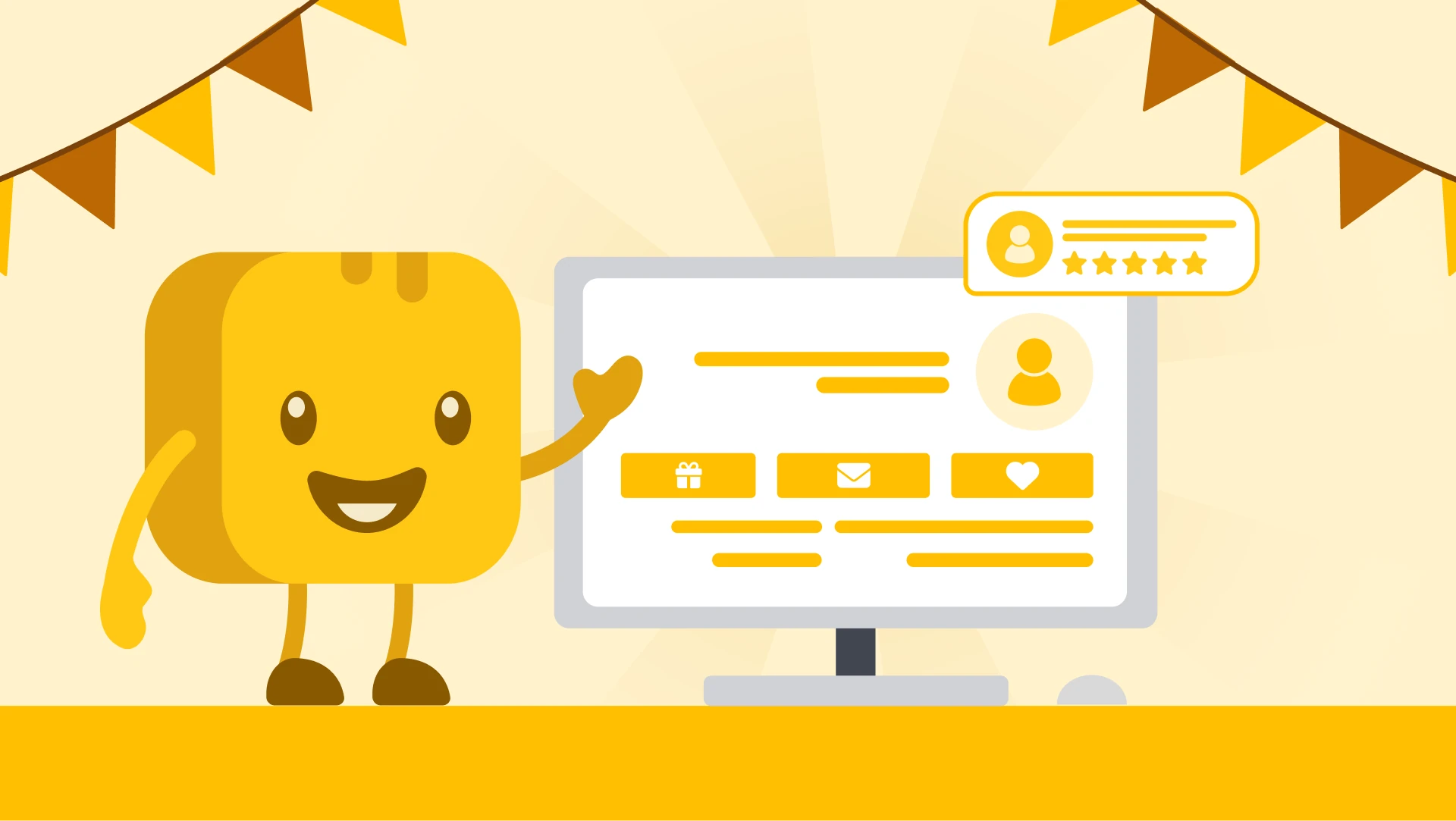 Mr Butter celebrating Givebutter being named best donor management software
