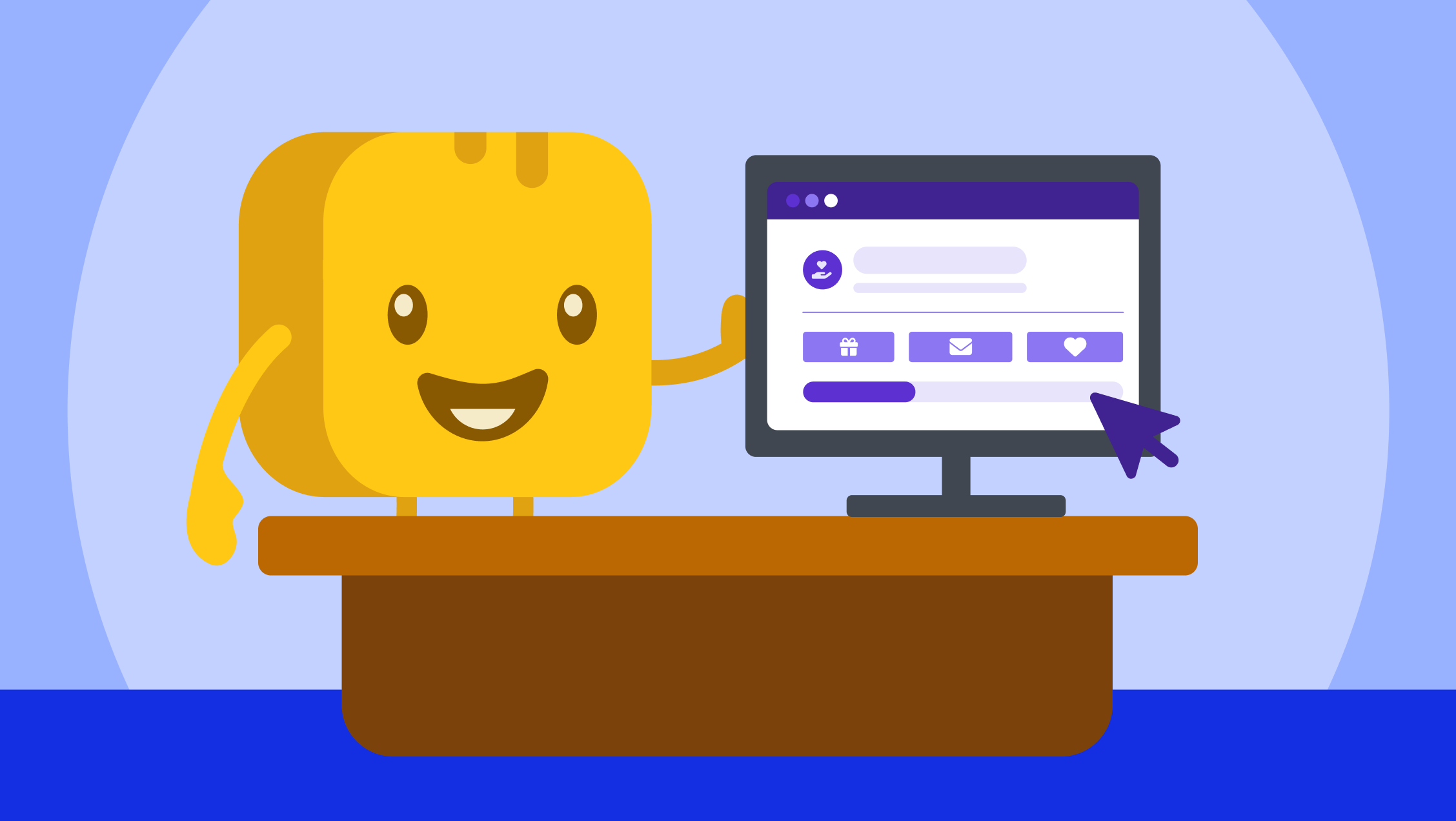 Mr Butter leading a CRM onboarding