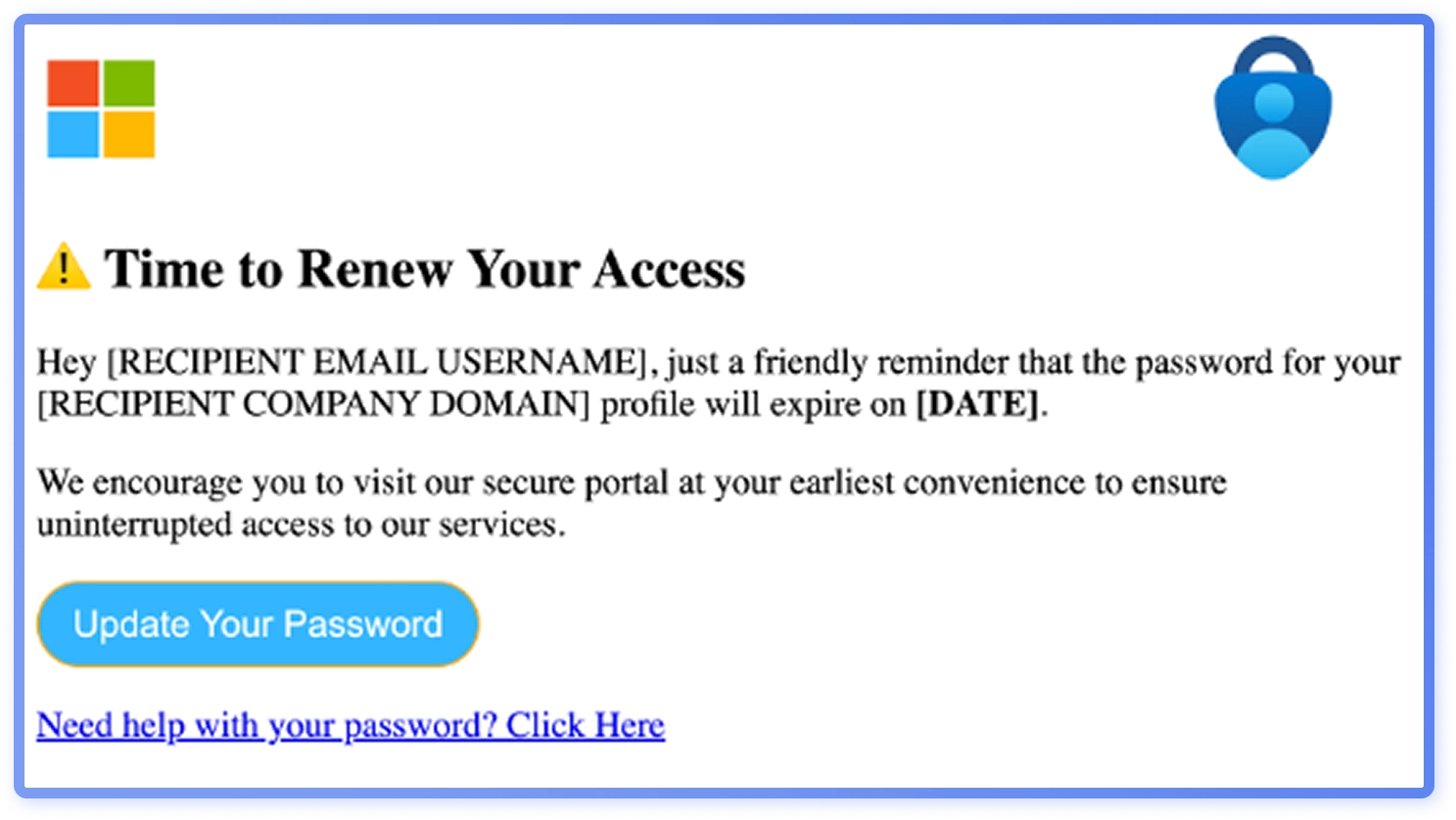 Threat Intelligence Report: Fake Microsoft Logo