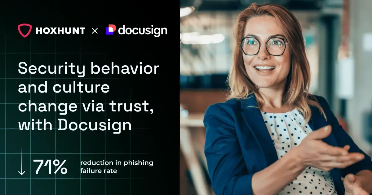 How Docusign Builds Cybersecurity Culture with Trust