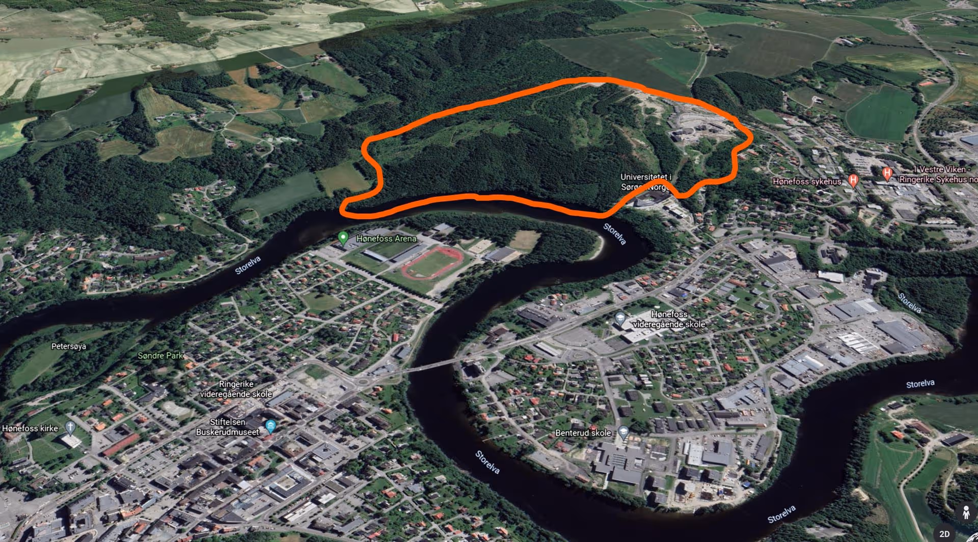 Krakstadmarka / Hønefoss Øst