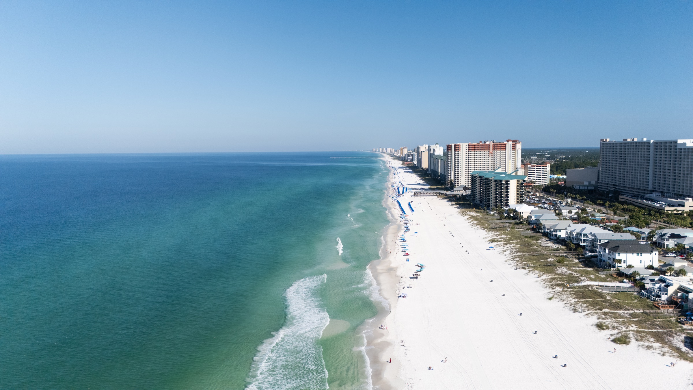 The beachfront setting of BigStuf™ Florida