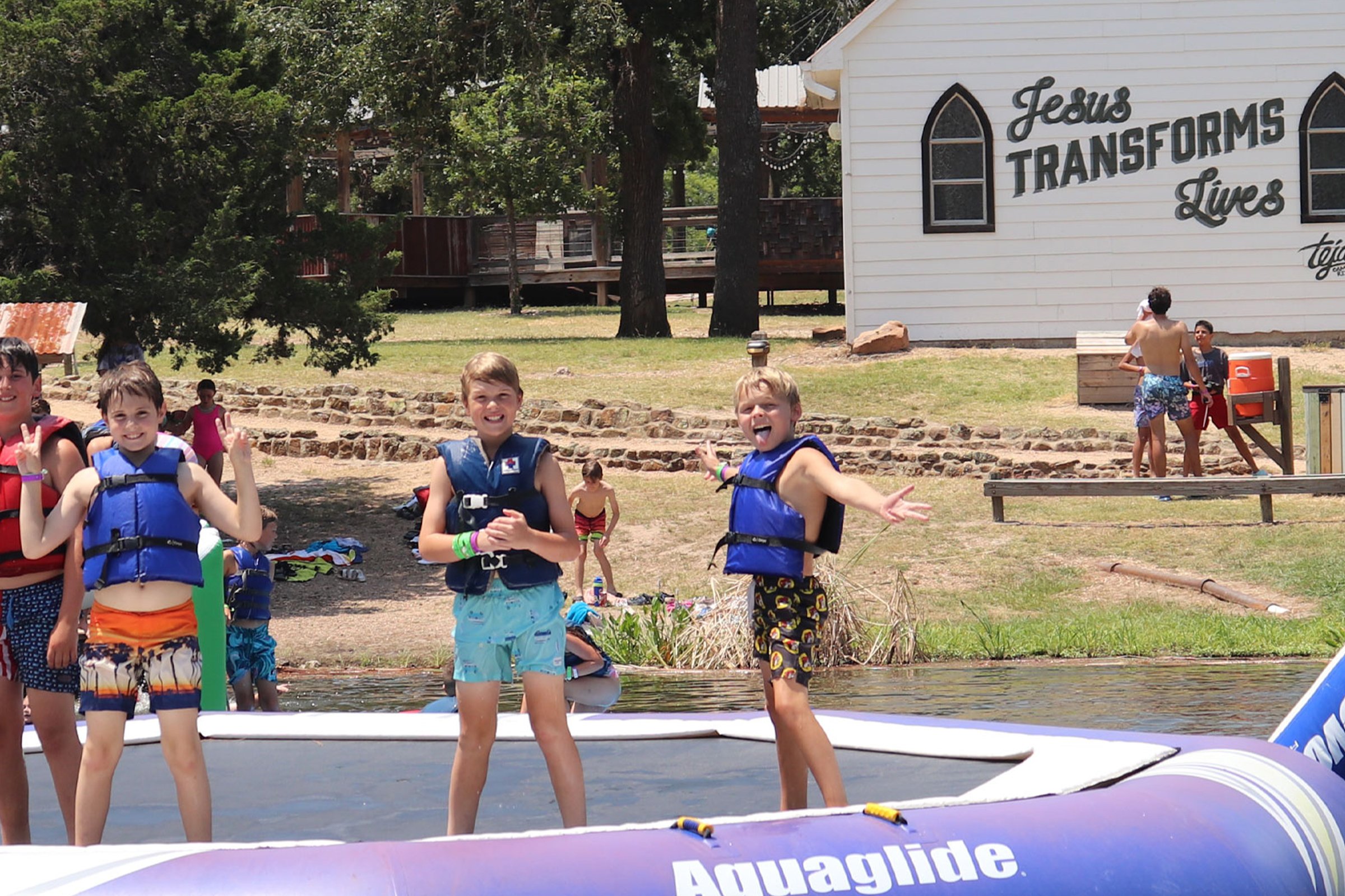 Room for adventure on the water at Camp Tejas