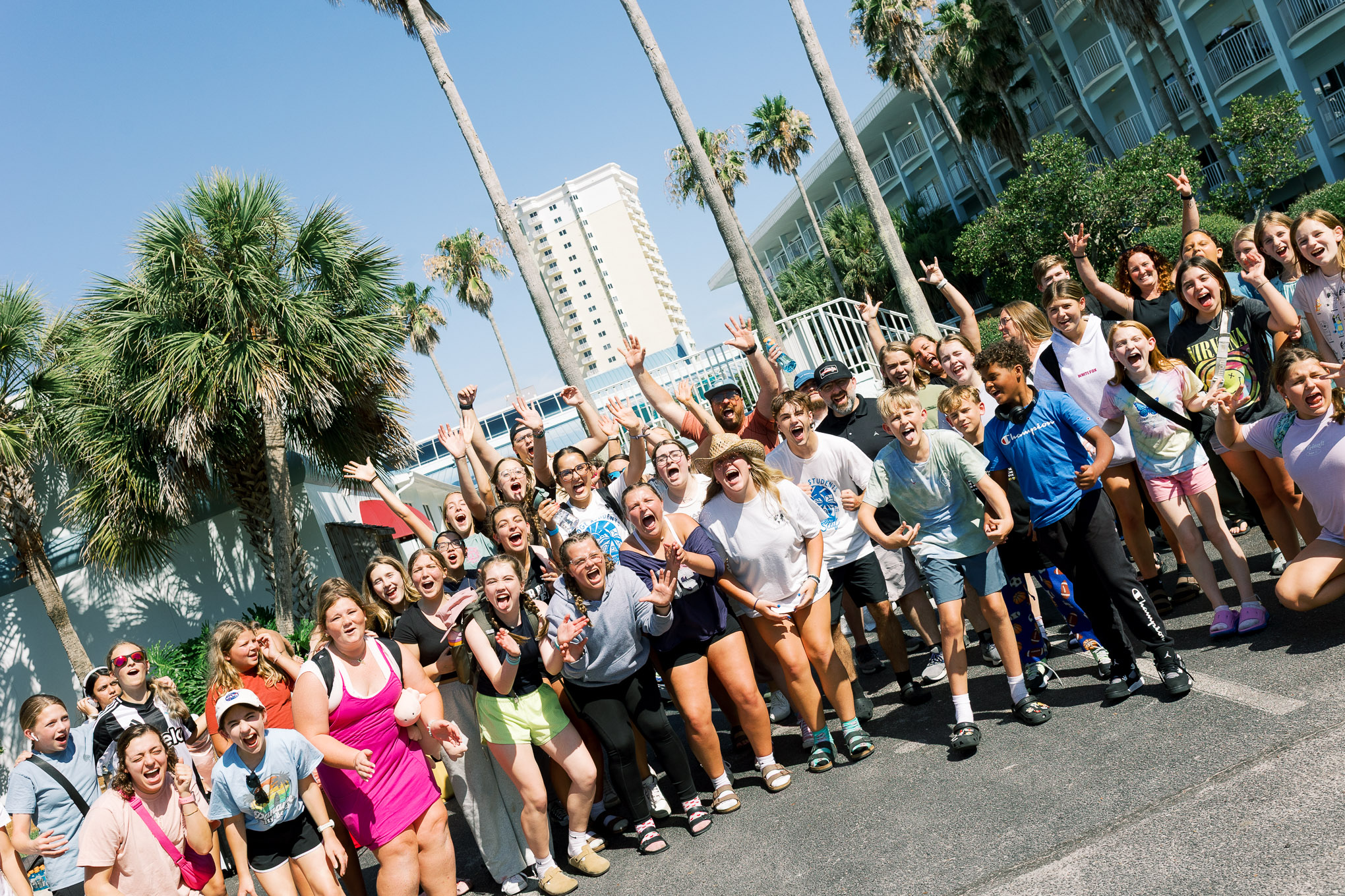 Friends together at BigStuf