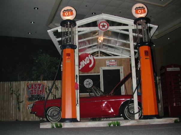 BigStuf stage set from the 2001 camp season