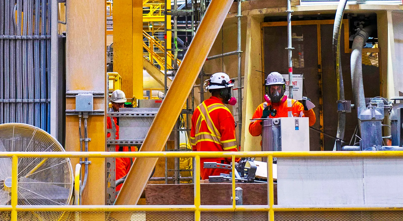 Maintenance Workers in the Mill