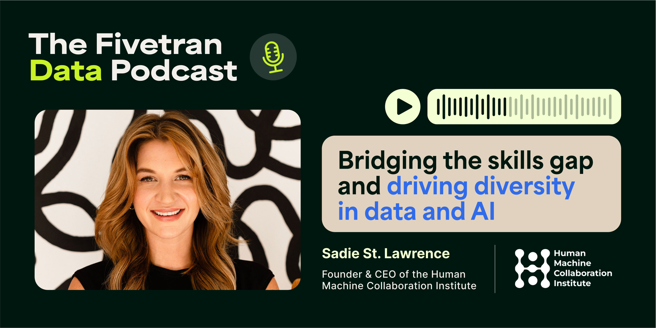 Bridging the skills gap and driving diversity in data and AI