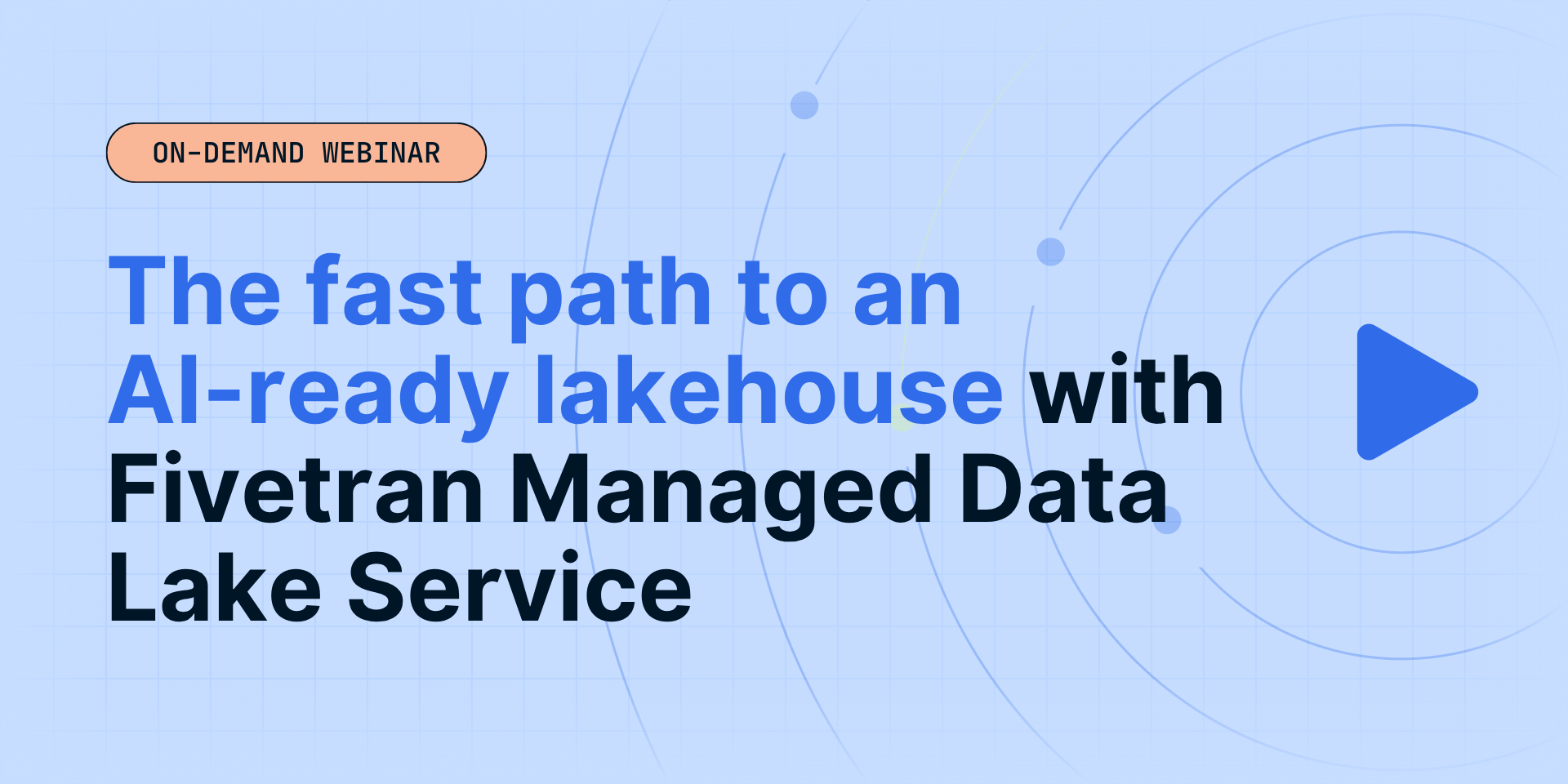 The fast path to an AI-ready lakehouse with Fivetran Managed Data Lake ...
