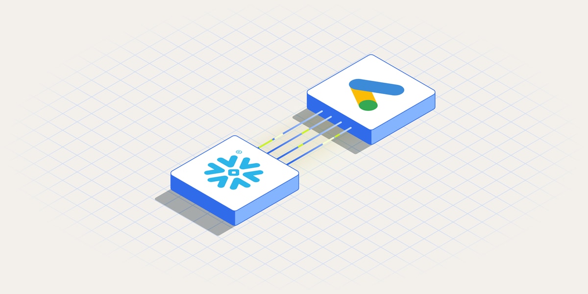 3 ways to sync data from Snowflake to Google Ads