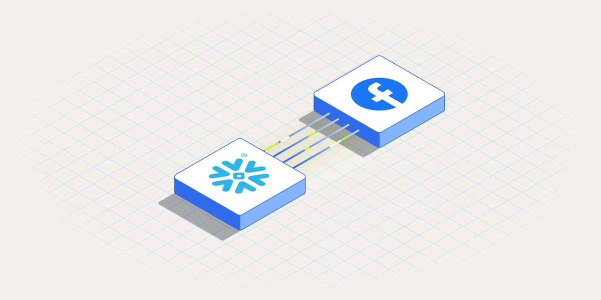 How to move data from Snowflake to Facebook Ads