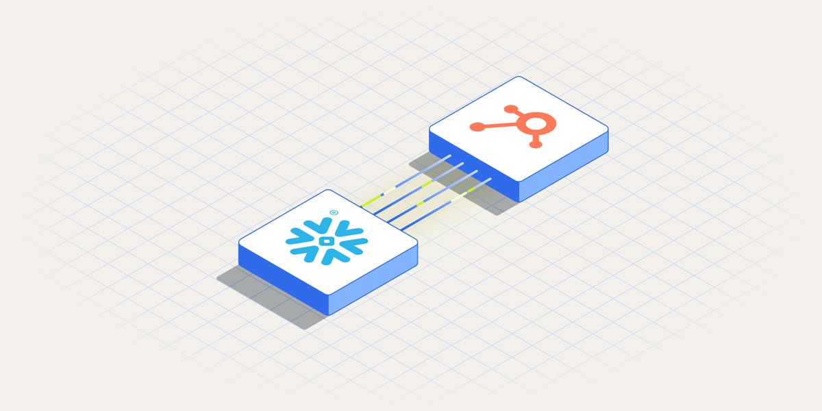 Load data from Snowflake to Hubspot