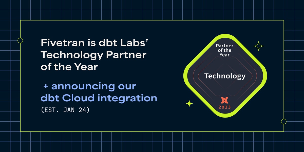 Why we were named dbt Labs™ Technology Partner of the Year