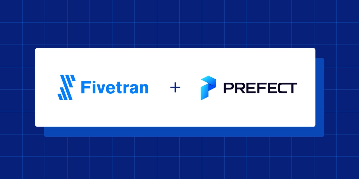 Orchestrate ELT with the Fivetran Prefect Collection