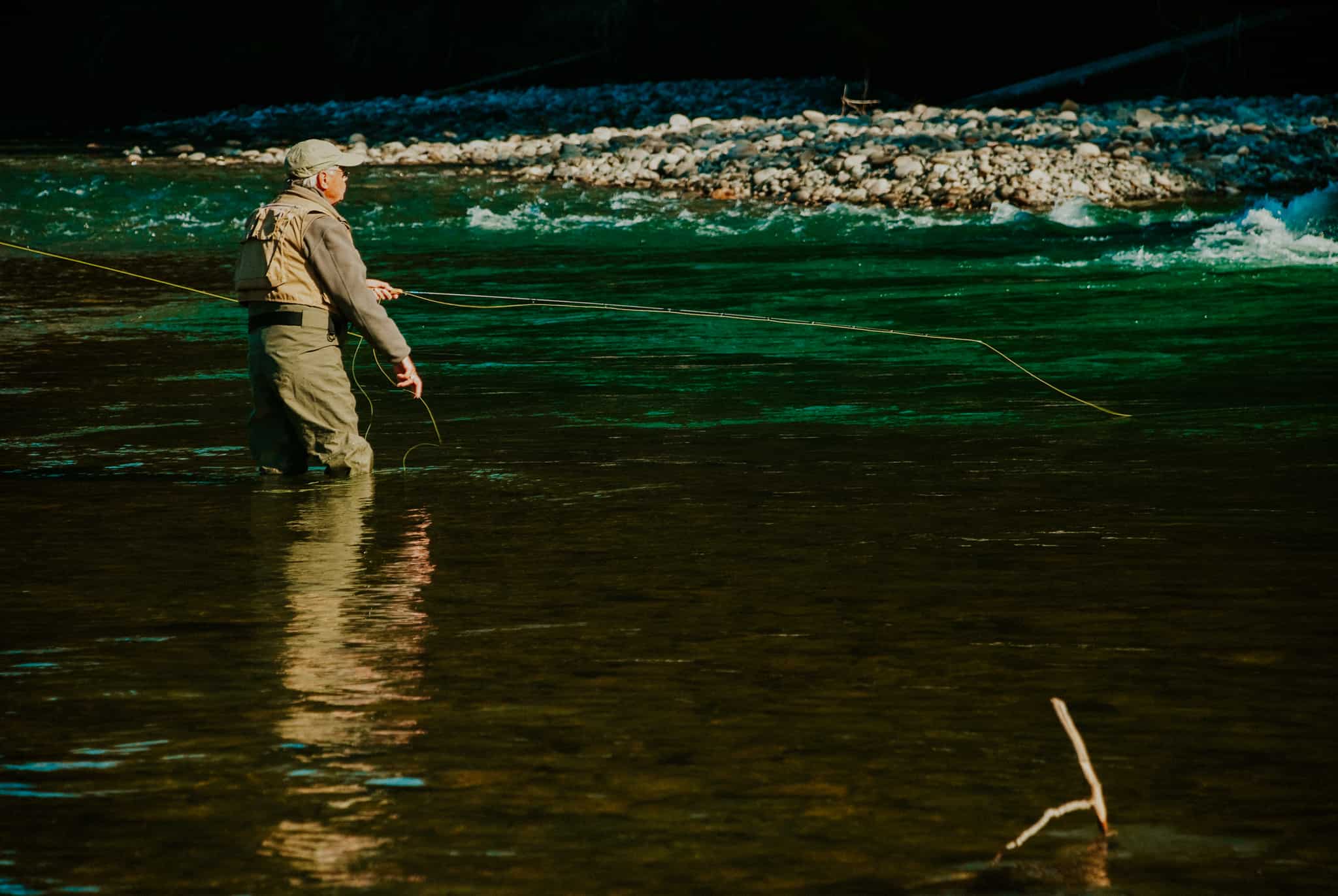 A Fraser River Lodge fly fishing guided trip on the Lillooet River