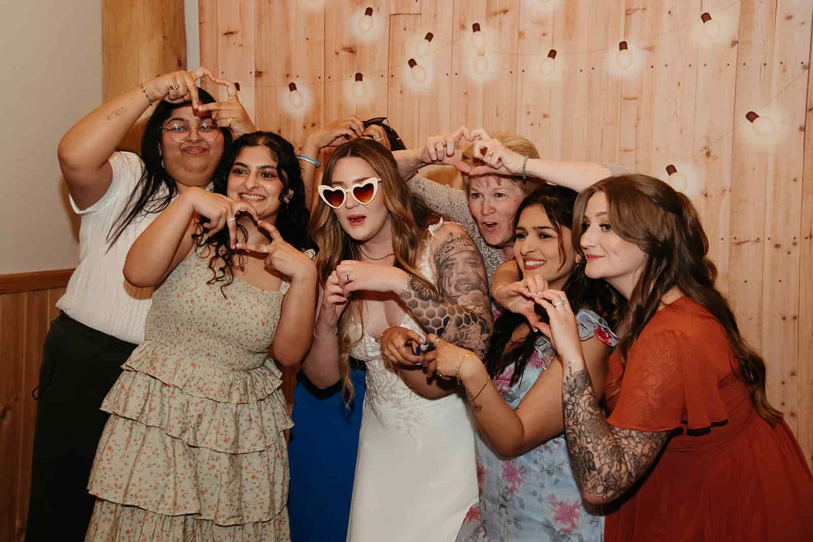 A wedding couple at the Fraser River Lodge near Harrison