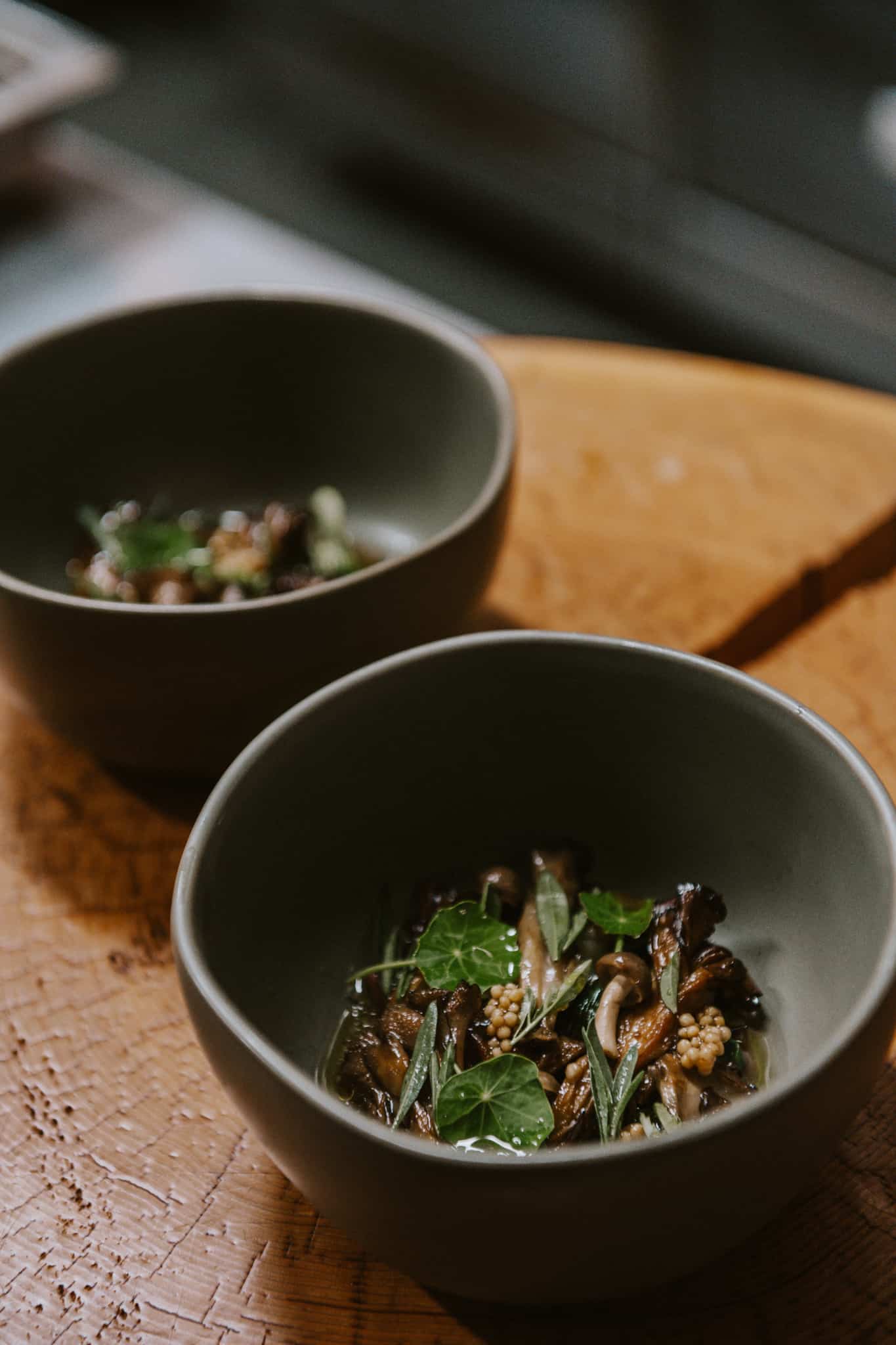 gourmet food at the lodge