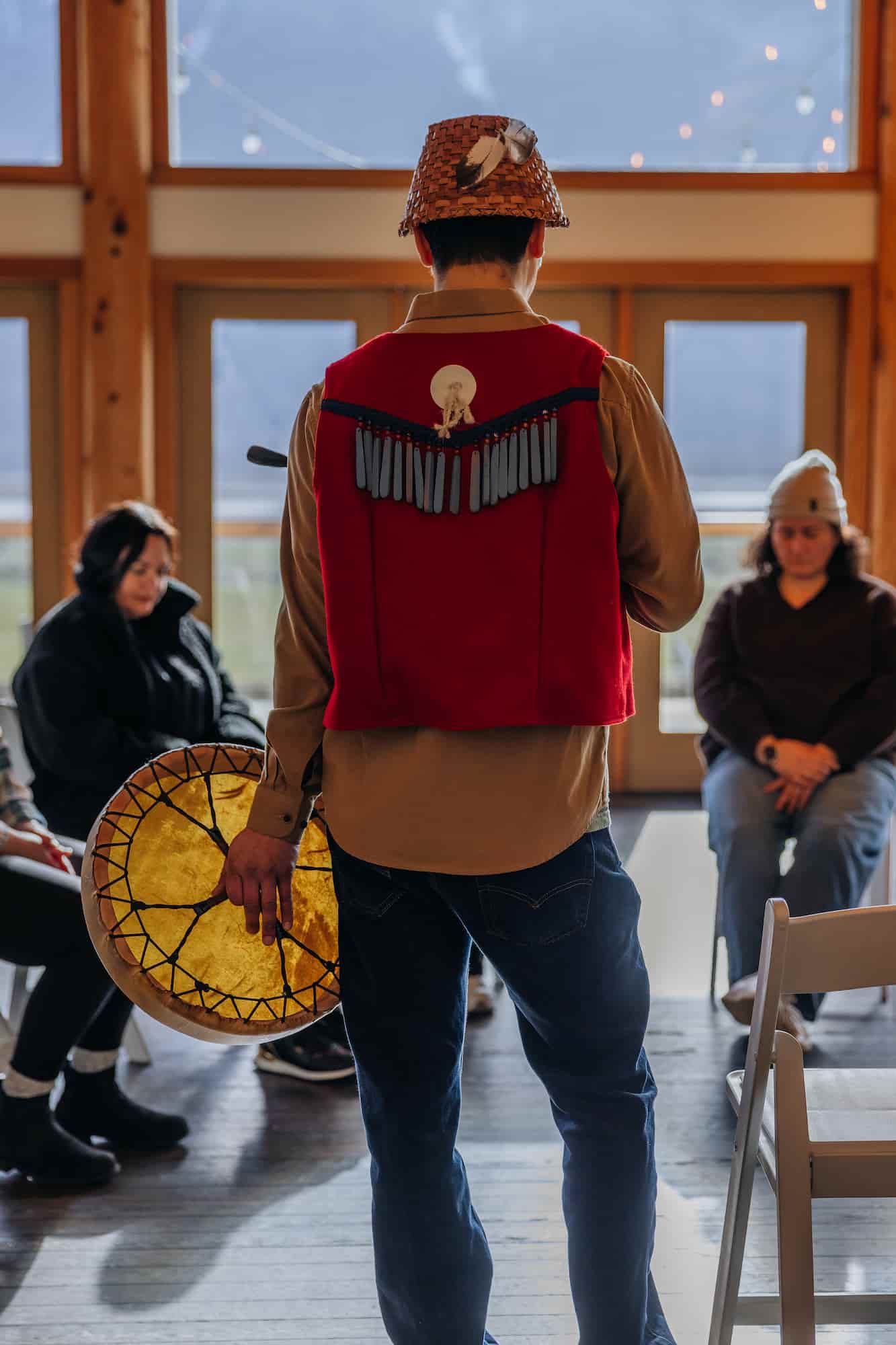 An Indigenous Activity at the Fraser River Lodge