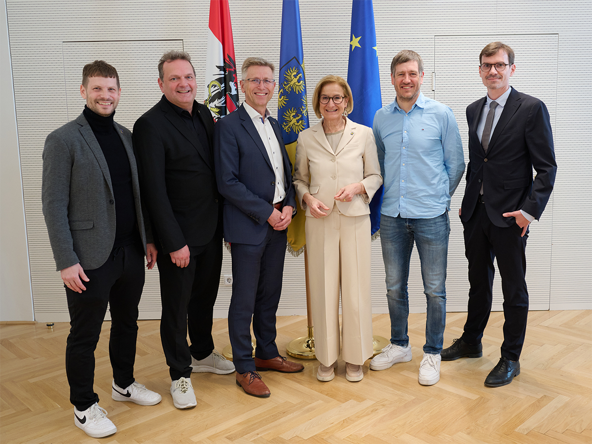 Introductory visit to Governor Johanna Mikl-Leitner