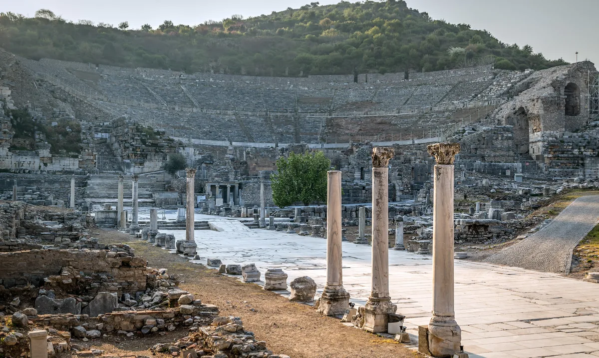 Great Theatre, Ephesus. Photo: Will Rockett