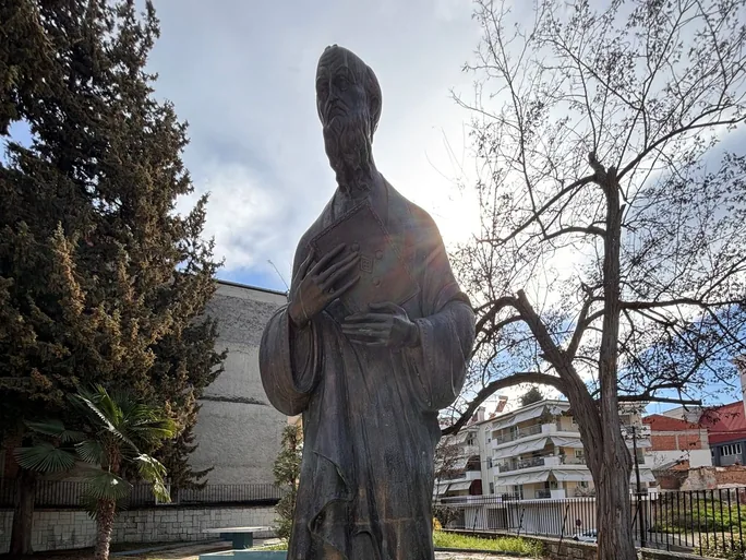 Statue of the Apostle Paul in Berea (Veria).
