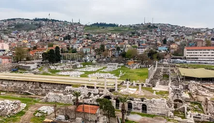 Agora ruins at Smyrna, Turkey