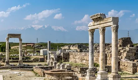 Ruins of the ancient city of Laodicea, Turkey