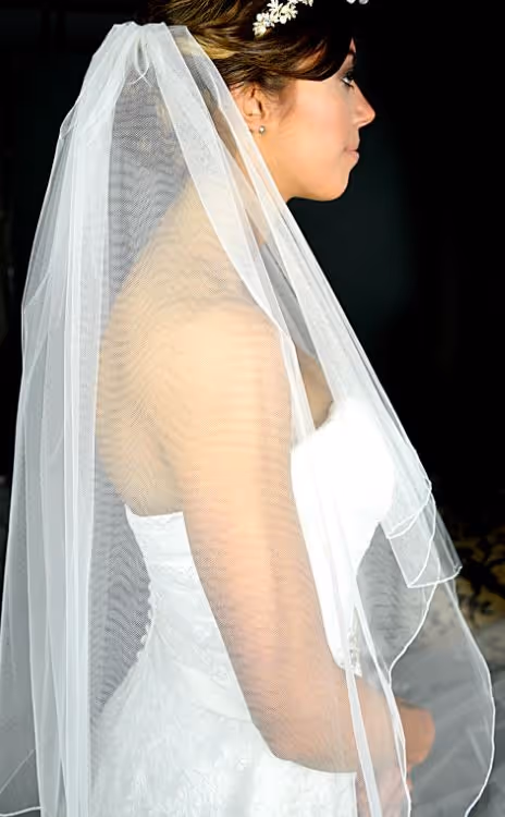 photo of bridal dress