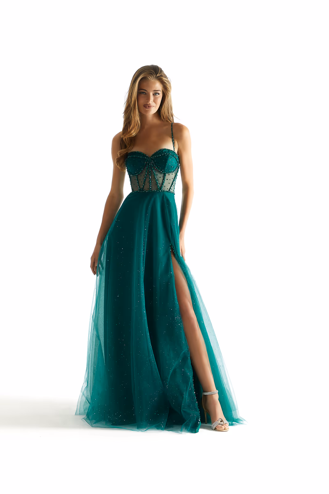 Emerald Morilee prom dress