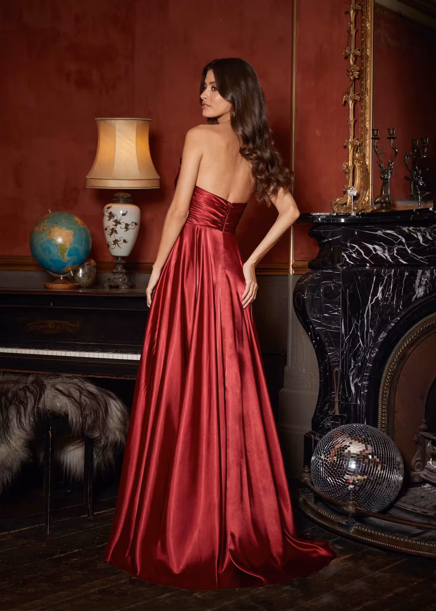 Romantica dress in royal blue