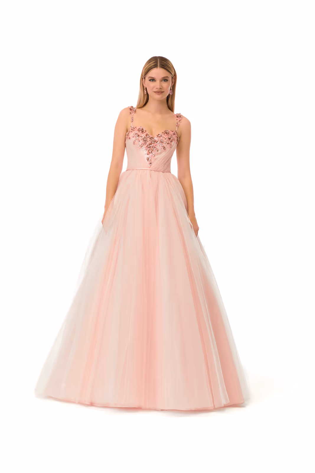 blush Morilee prom dress
