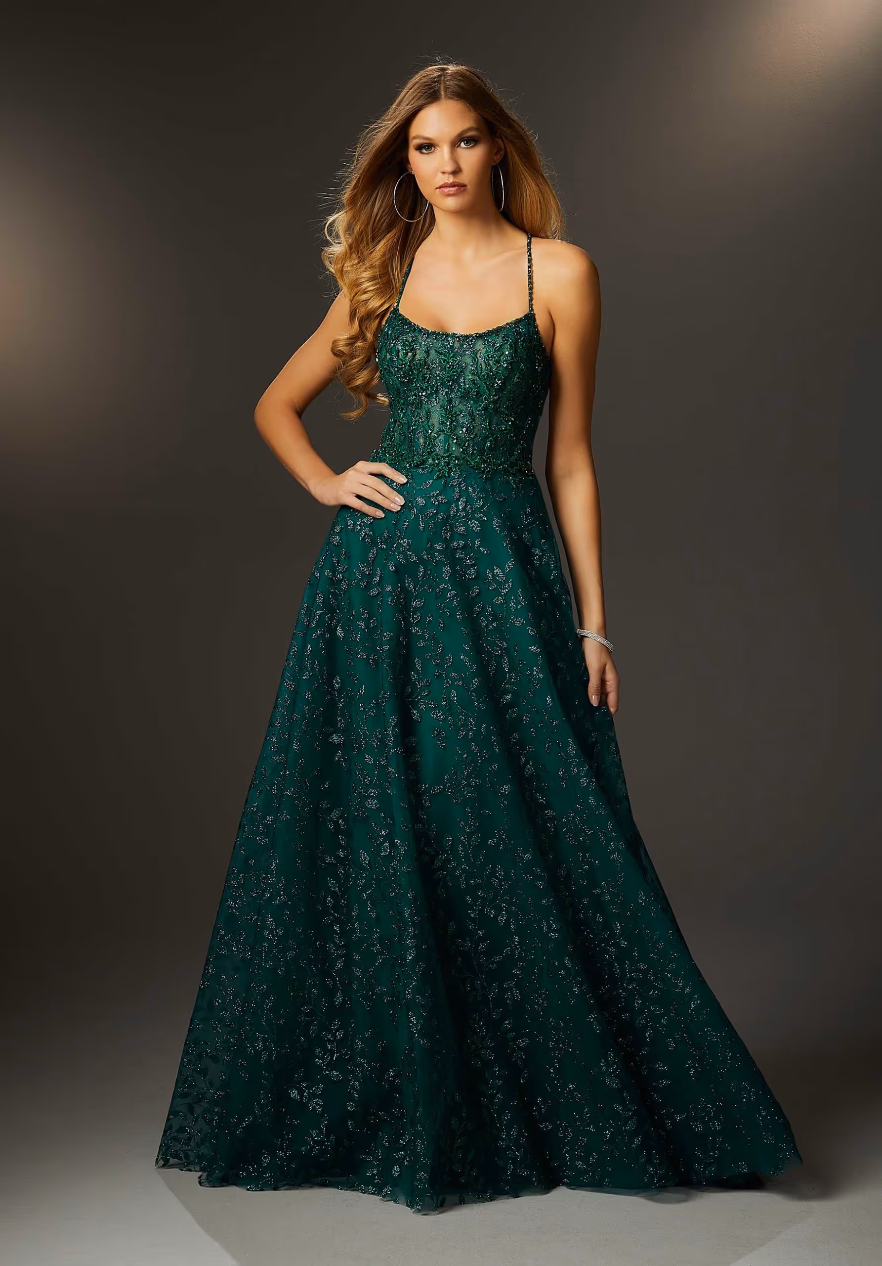 Emerald Morilee prom dress
