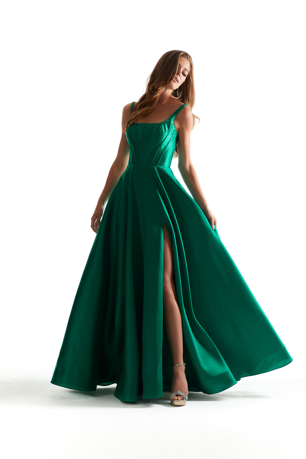 Emerald Morilee prom dress