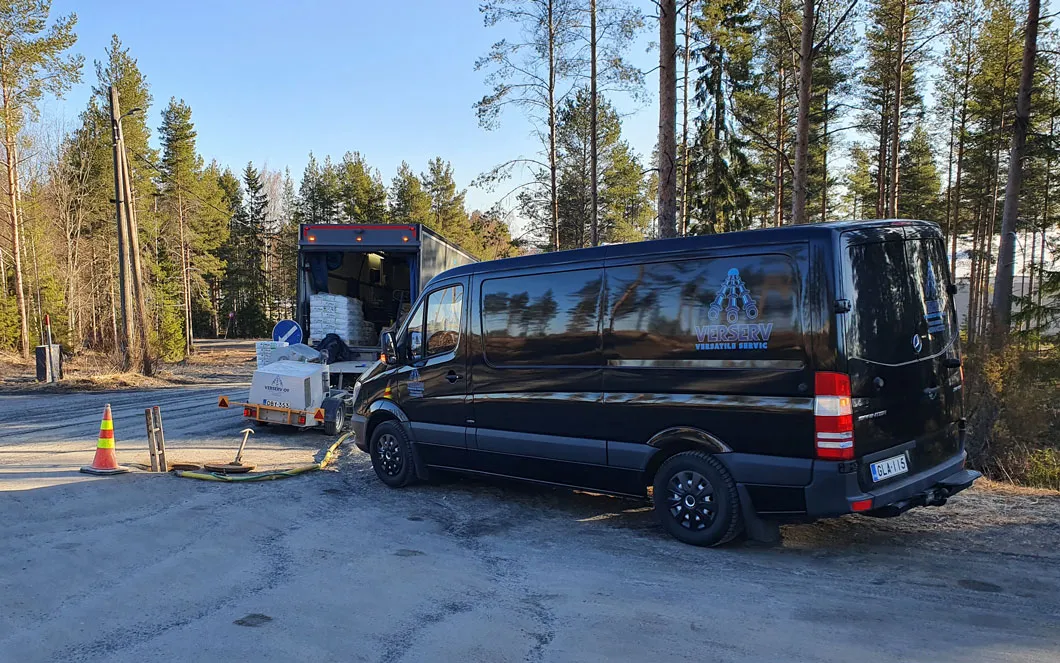 Kaivosaneeraus työmaa