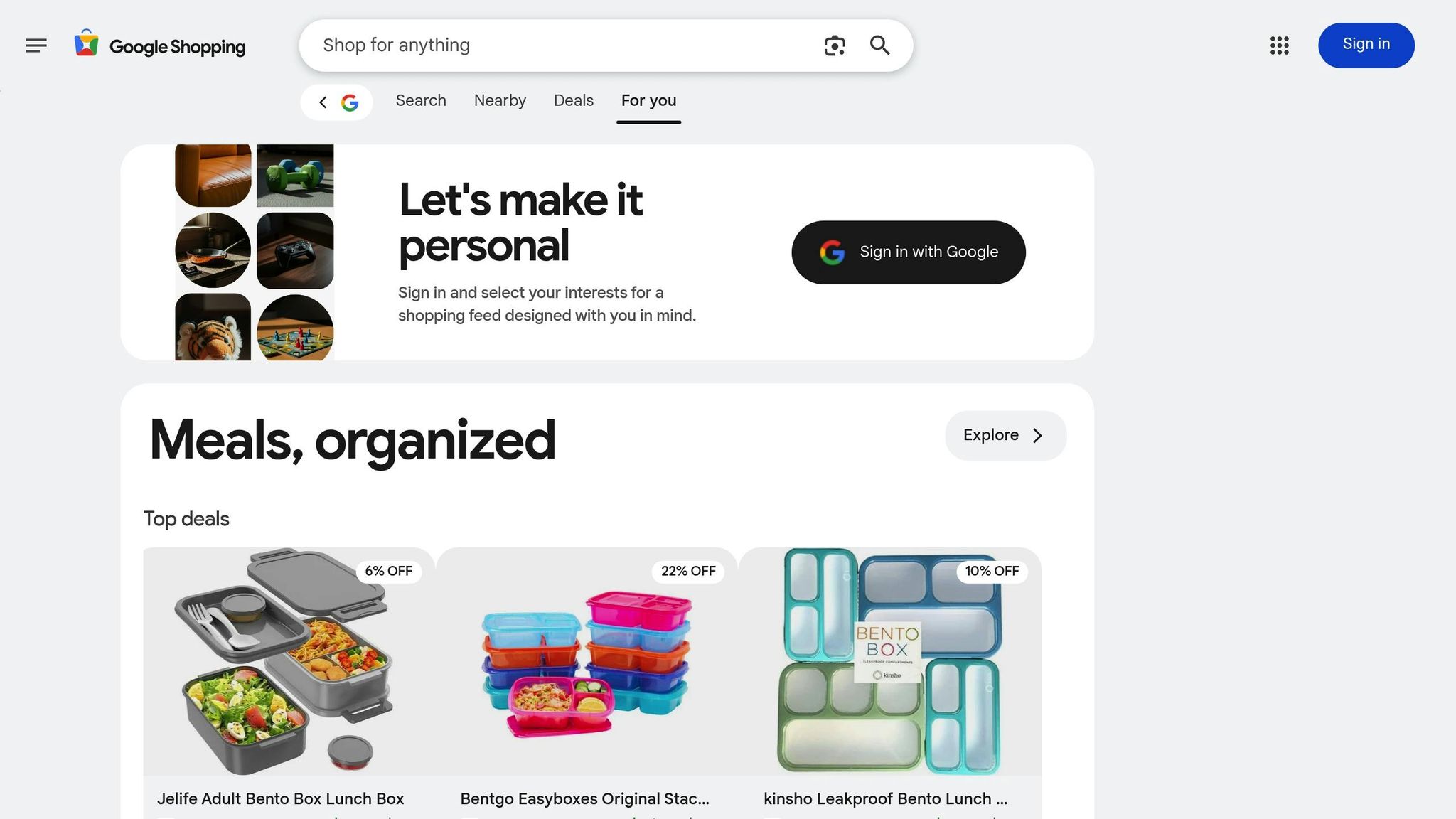 Google Shopping